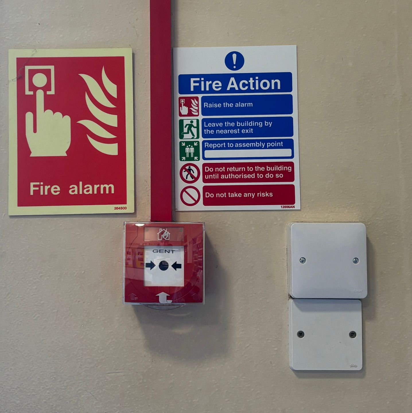 Fire alarm panel installation in Salibury