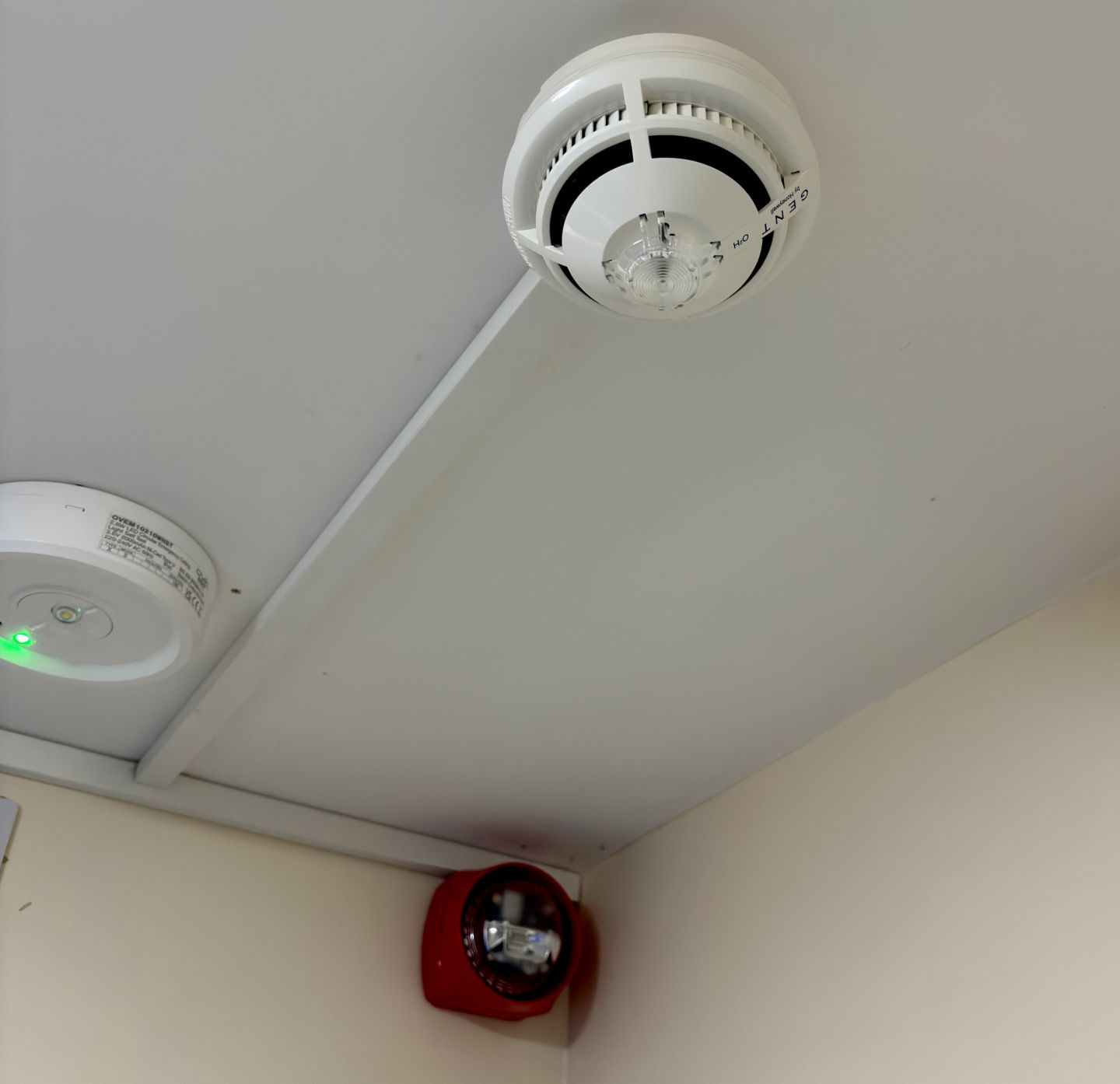 Fire alarm sensor installation in Salisbury